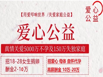 睢县捐卵助孕生子 爱心志愿者招募